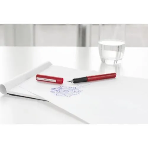 ■ Faber-Castell - School Fountain Pen Set - Red