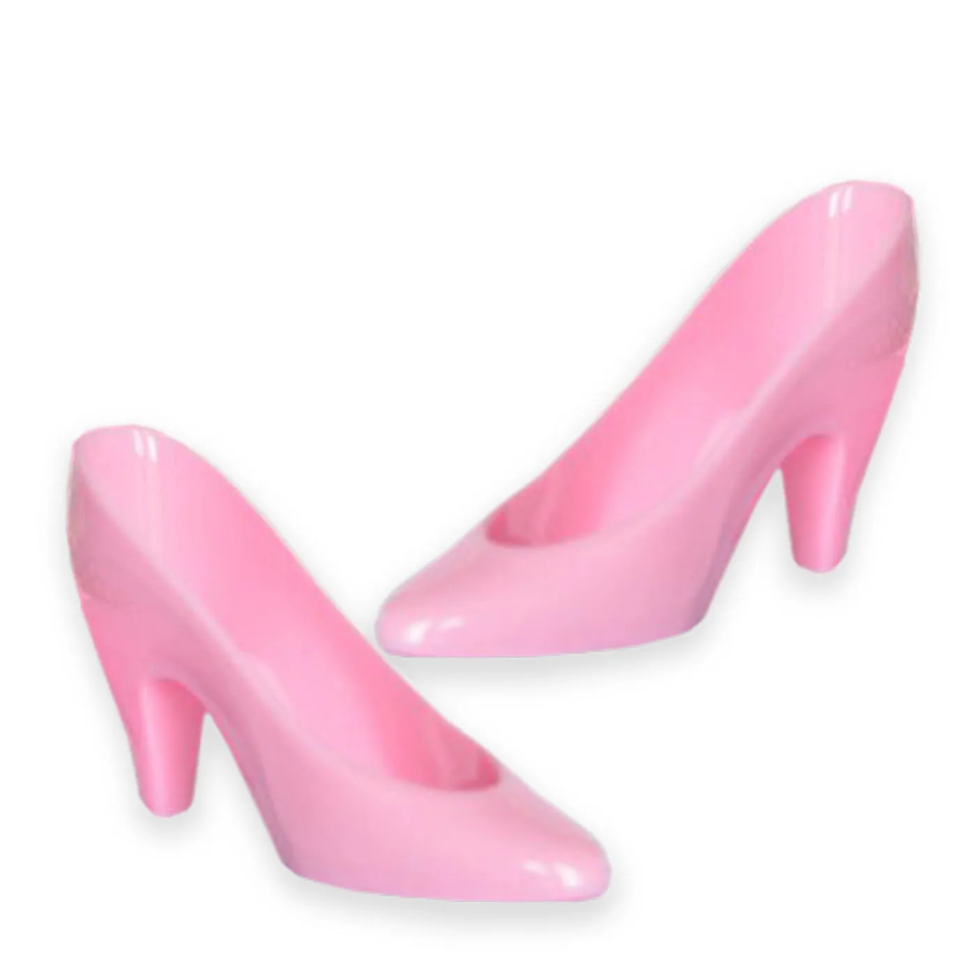 12 Pink Cinderella Glass Slippers Cake Topper Wedding Decoration Princess Party