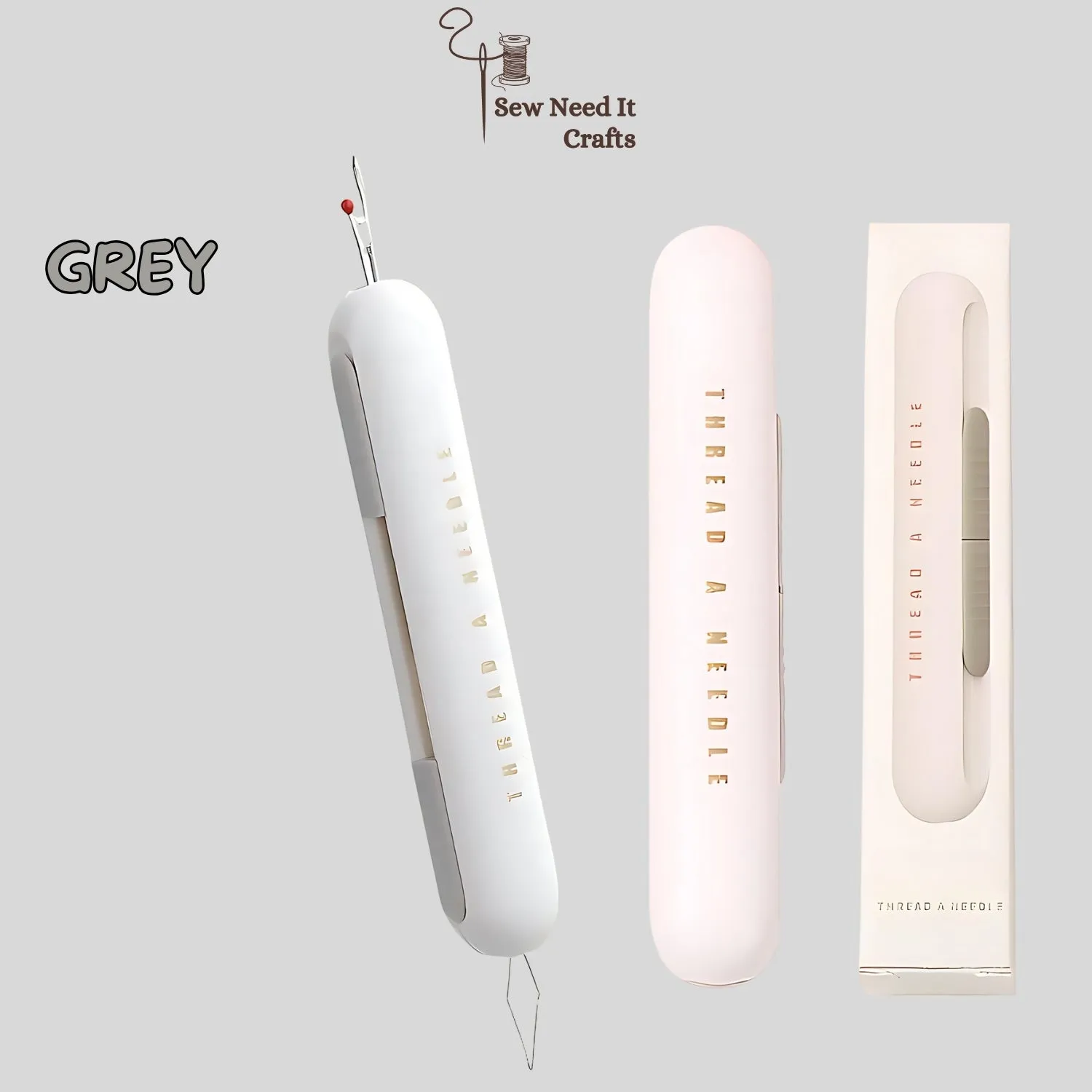 2-in-1 Easy To Needle Threader Minder and Use Seam Ripper