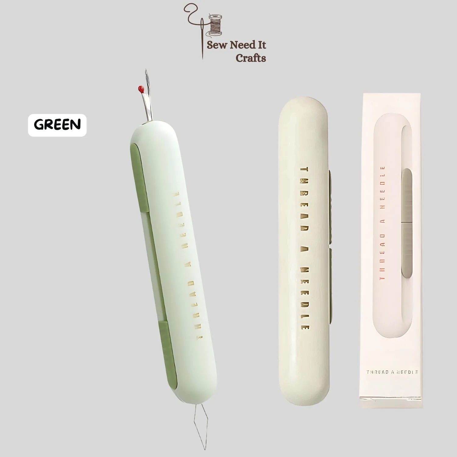 2-in-1 Easy To Needle Threader Minder and Use Seam Ripper