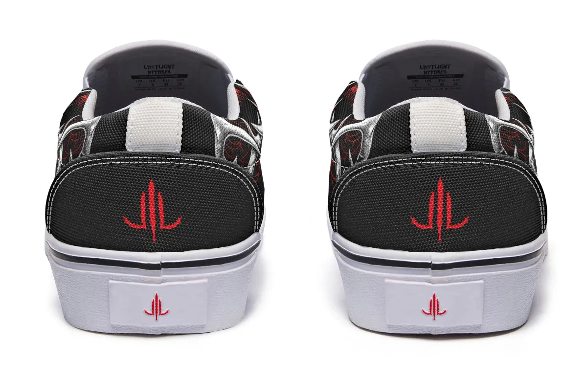 3 Nails Slip On Shoes