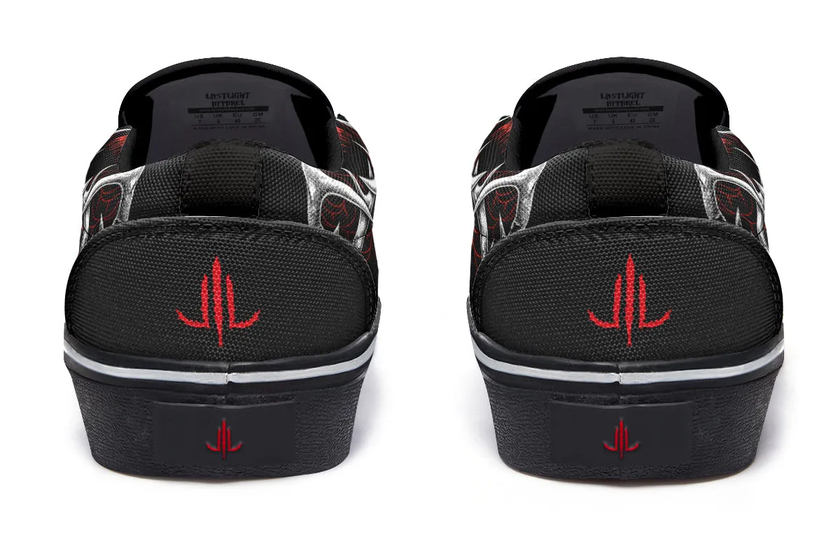 3 Nails Slip On Shoes