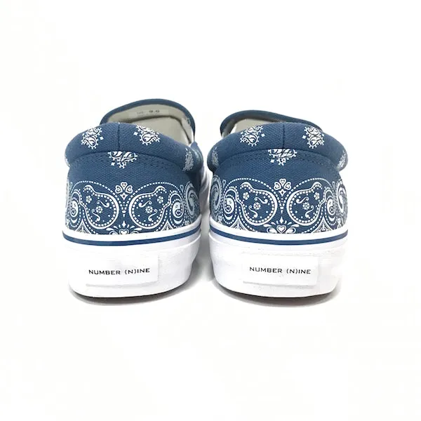 [9] DS! Number Nine Bandana Slip On Shoes