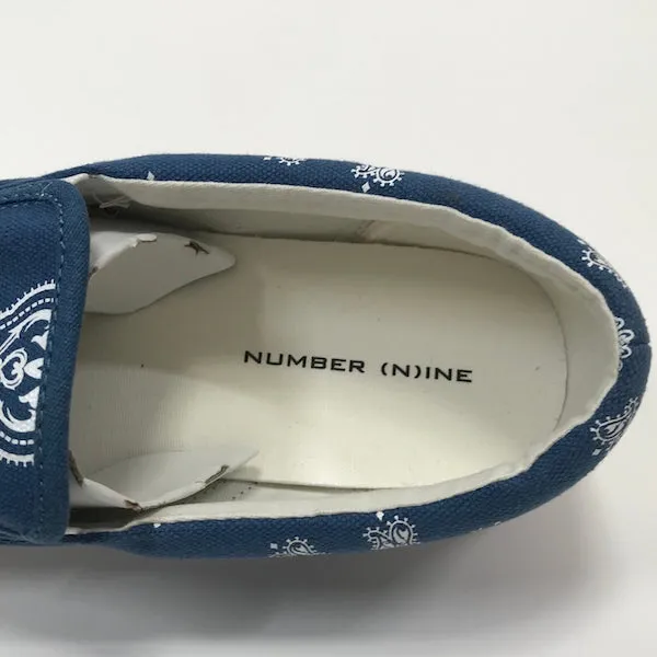 [9] DS! Number Nine Bandana Slip On Shoes