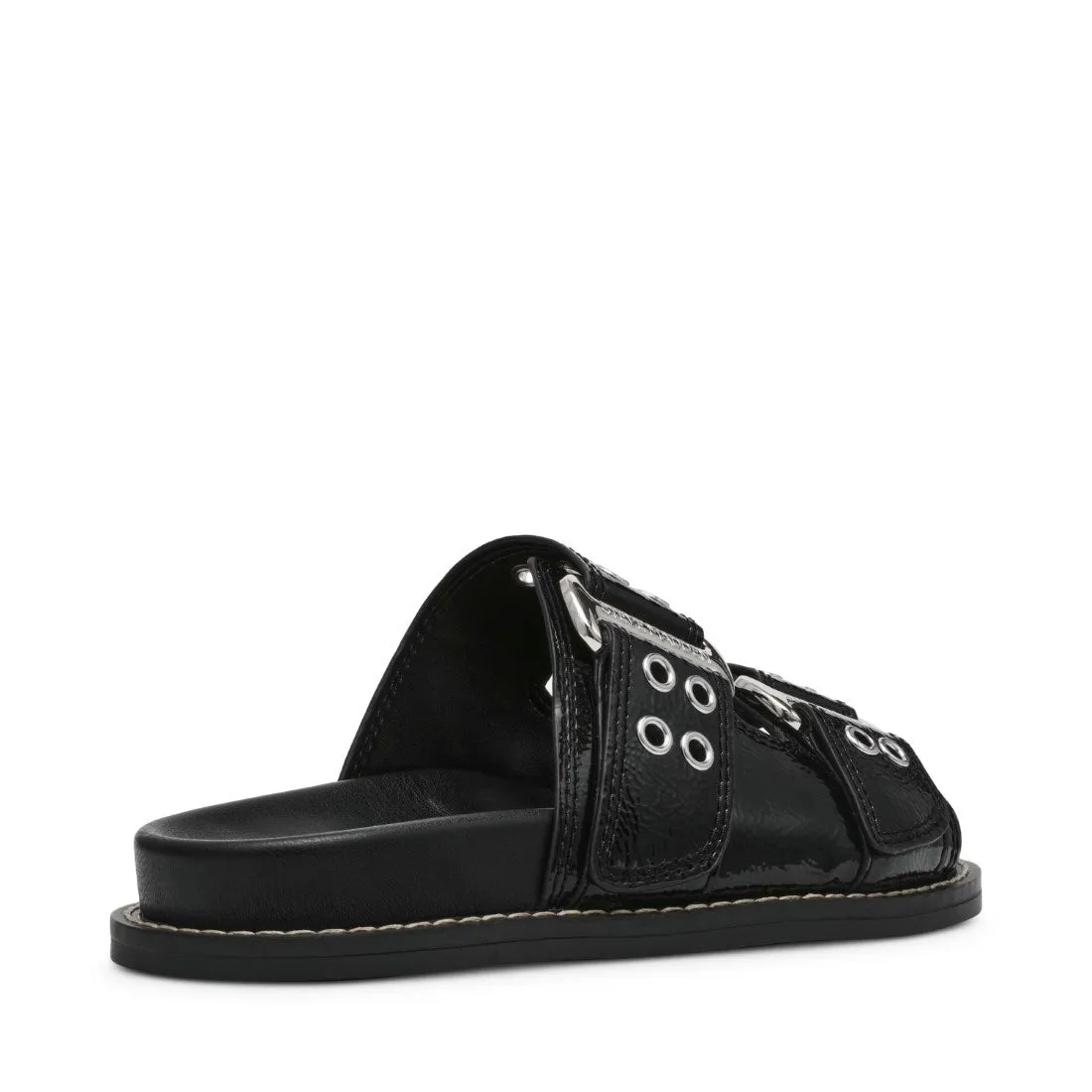 AGENT BLACK CRINKLE PATENT