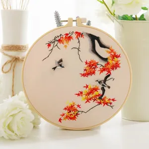 AISIBO Embroidery Kits, Starter Kit Bird pattern