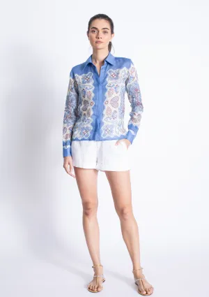 Antoniette Print Blouse