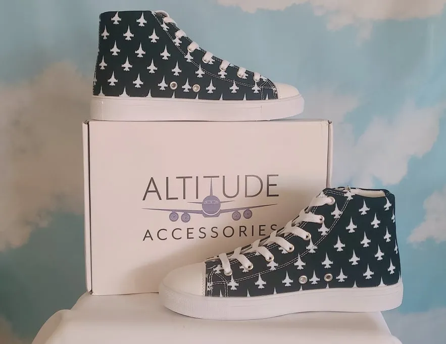 ANY Aircraft Women's 'High Top' Canvas Shoes (5 Colors)