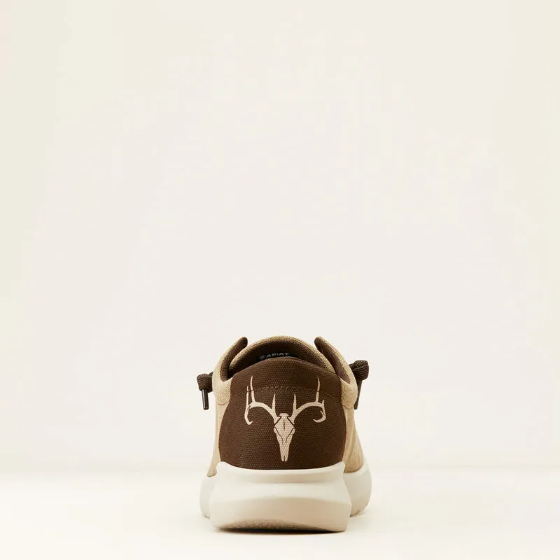 Ariat Hilo Stretch Lace Tan/Deer Skull Mens