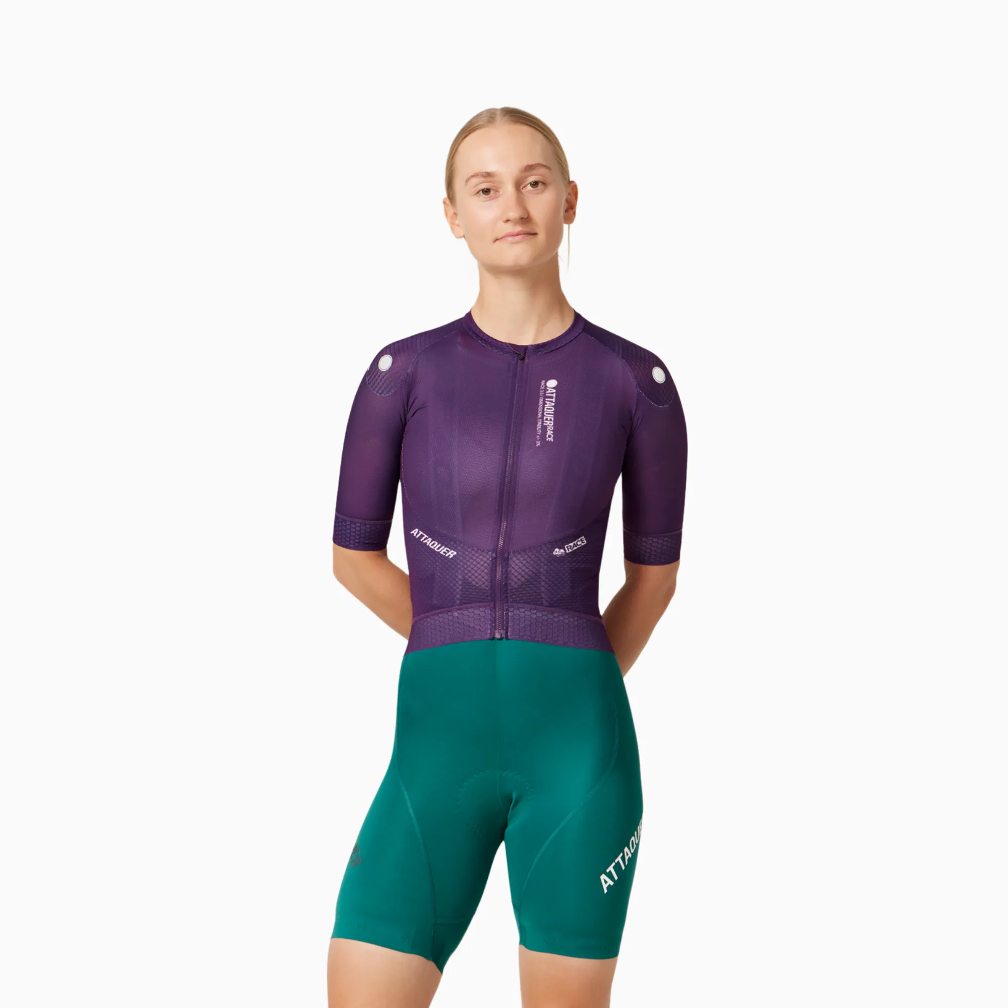 Attaquer Womens Race Jersey -  Purple