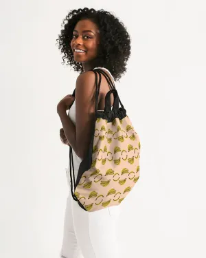 Banana Dance Canvas Drawstring Bag