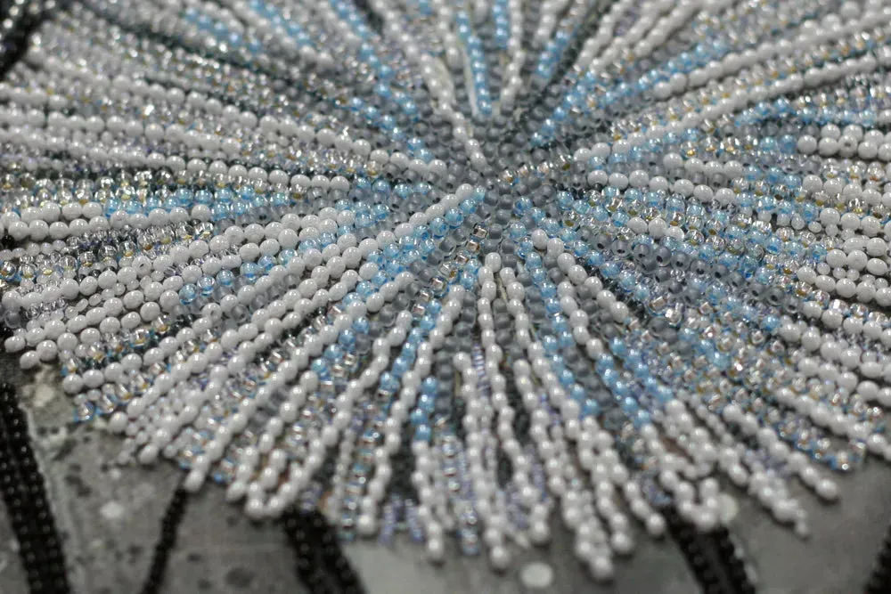 Bead Embroidery Kit - Air flowers