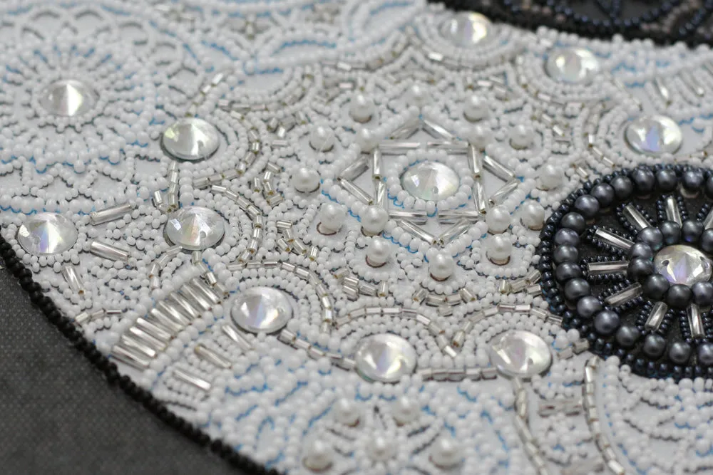 Bead Embroidery Kit - Balance. Yin and yang