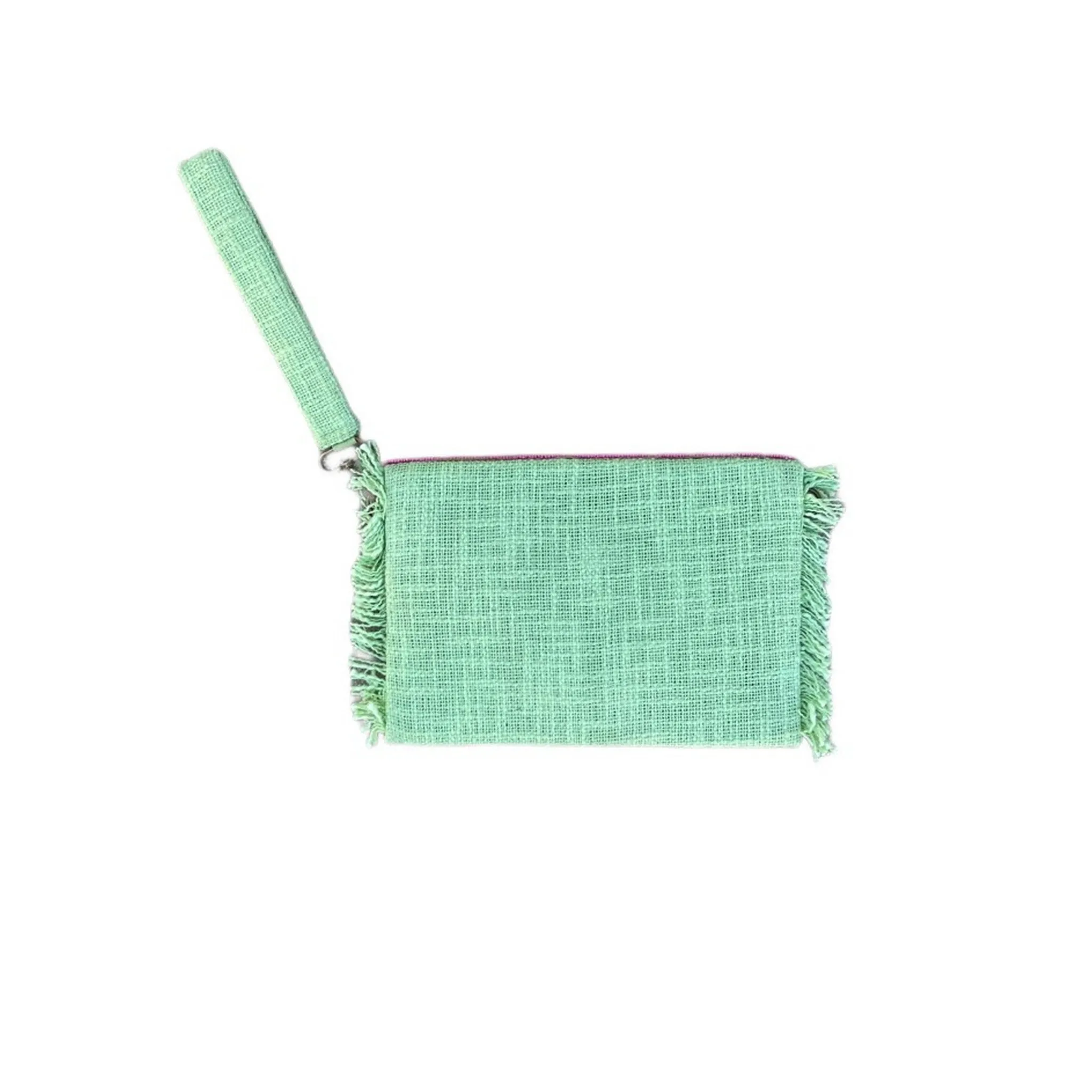 Beaded Knox Green Handbag
