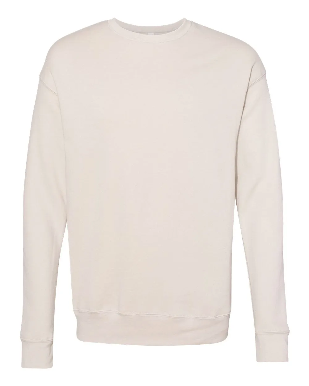 BELLA   CANVAS Drop Shoulder Unisex Sponge Fleece Crewneck Heather Dust