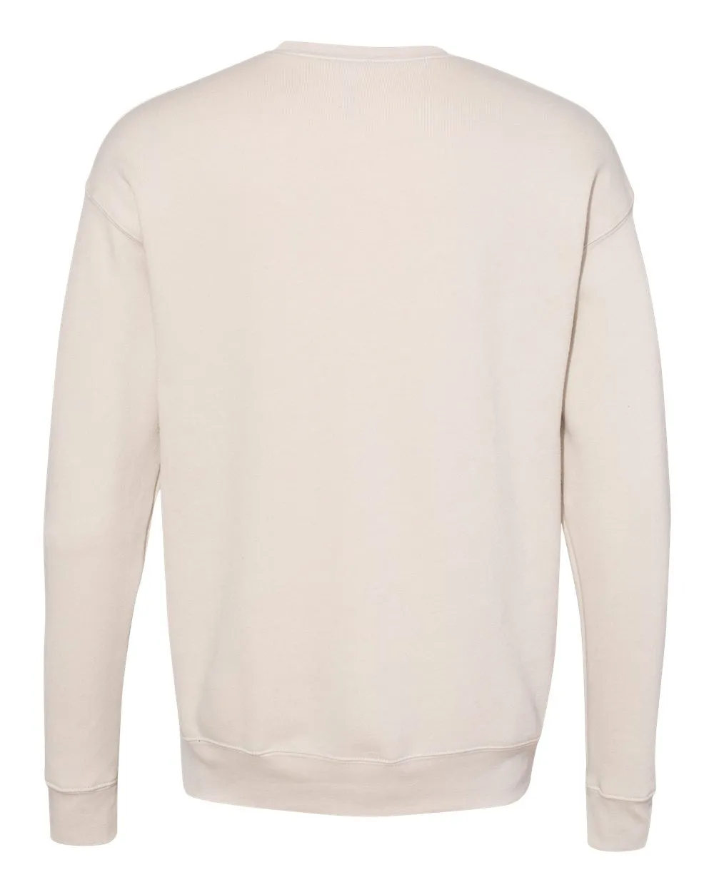 BELLA   CANVAS Drop Shoulder Unisex Sponge Fleece Crewneck Heather Dust
