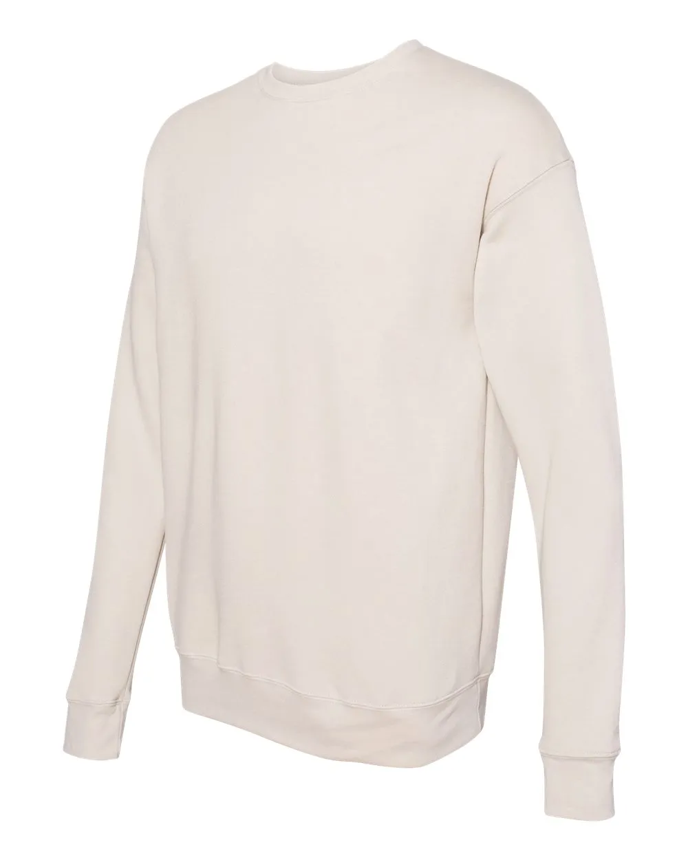 BELLA   CANVAS Drop Shoulder Unisex Sponge Fleece Crewneck Heather Dust