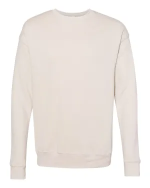 BELLA   CANVAS Drop Shoulder Unisex Sponge Fleece Crewneck Heather Dust