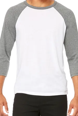 Bella Canvas Unisex 3/4 Sleeve Tee *Personalize It