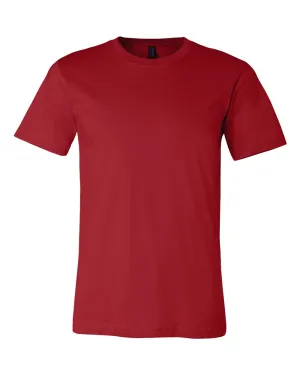 BELLA   CANVAS - Unisex Jersey T-Shirt Canvas Red