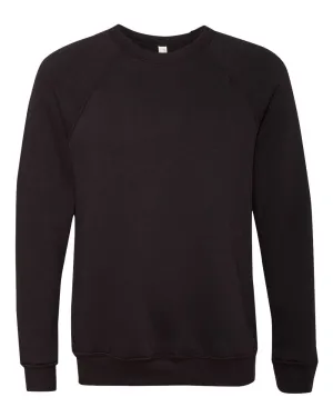 BELLA   CANVAS Unisex Sponge Fleece Crewneck Black