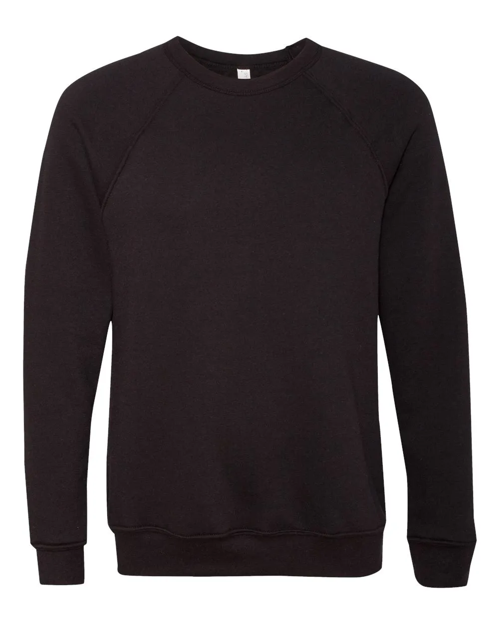 BELLA   CANVAS Unisex Sponge Fleece Crewneck Black