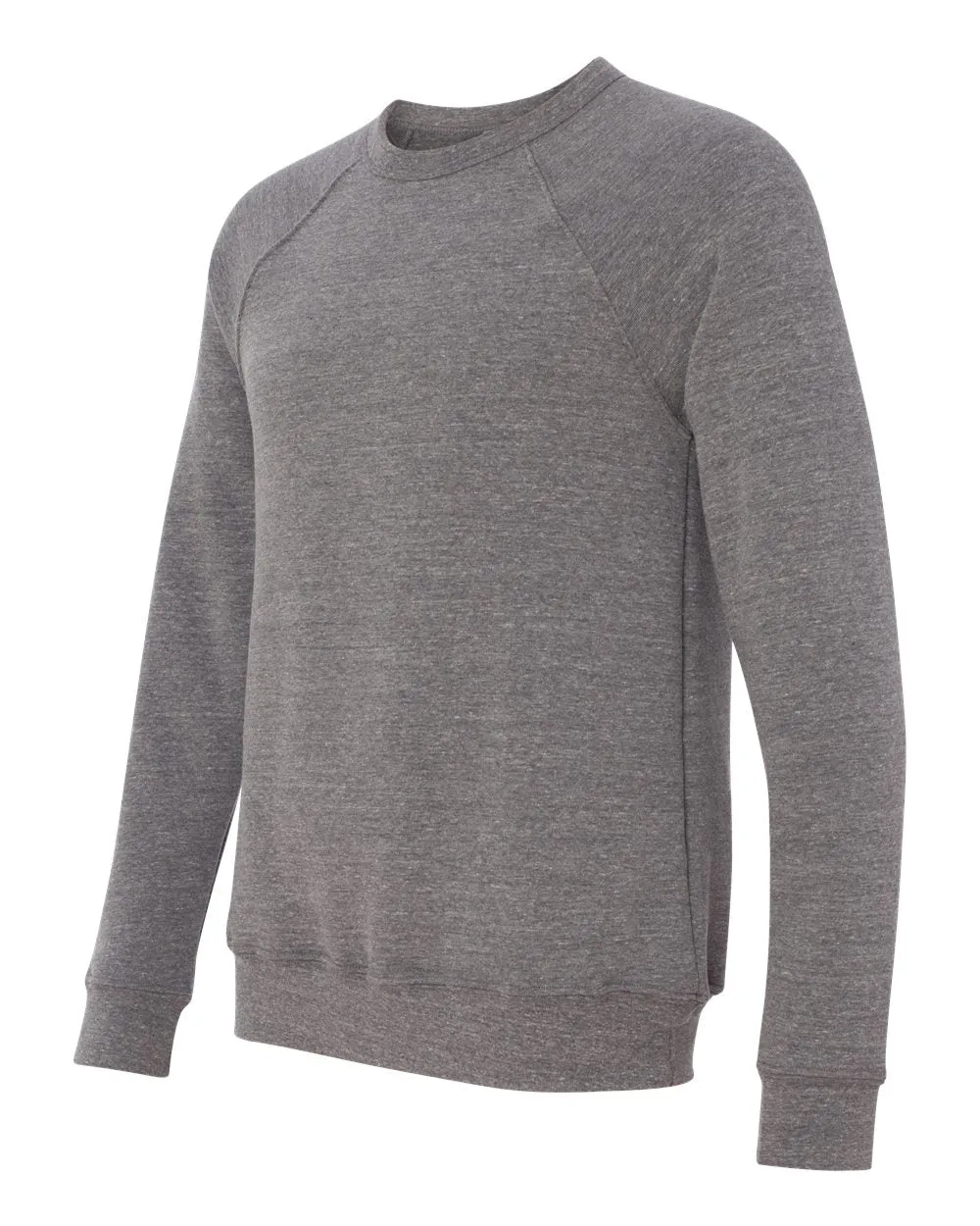 BELLA   CANVAS Unisex Sponge Fleece Crewneck Grey Triblend