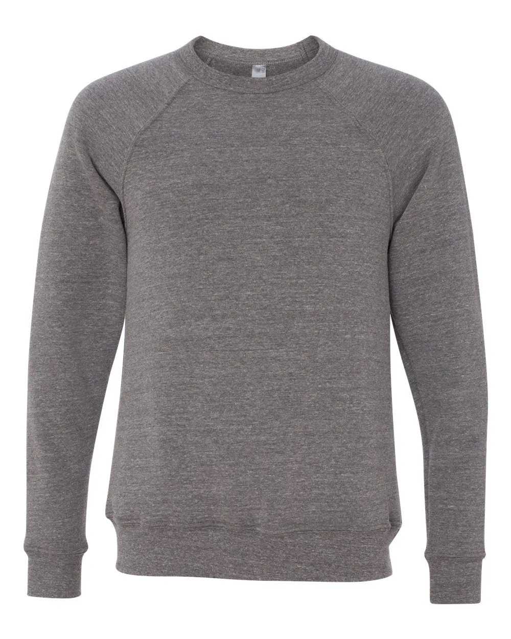 BELLA   CANVAS Unisex Sponge Fleece Crewneck Grey Triblend