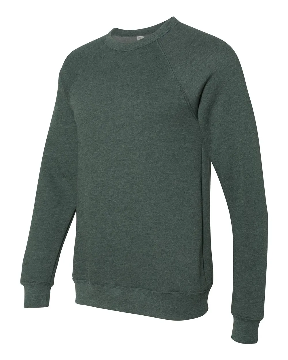 BELLA   CANVAS Unisex Sponge Fleece Crewneck Heather Forest