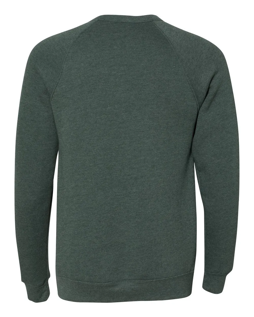 BELLA   CANVAS Unisex Sponge Fleece Crewneck Heather Forest