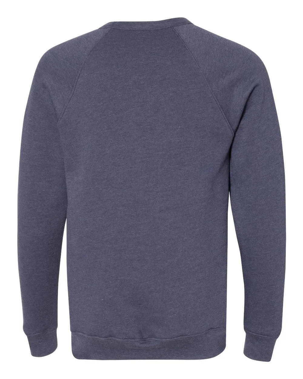 BELLA   CANVAS Unisex Sponge Fleece Crewneck Heather Navy