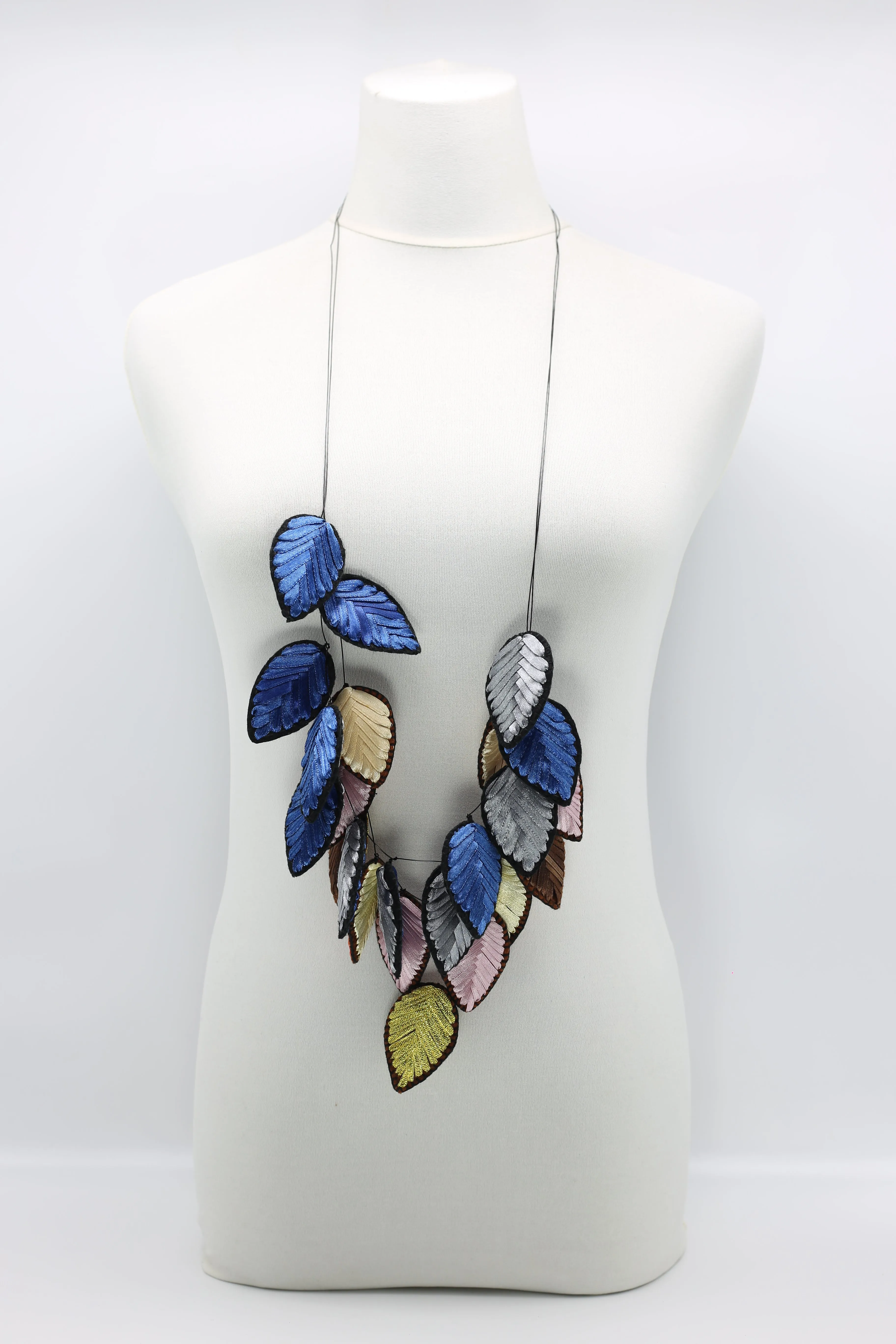Biba x5 Textile double side Necklace