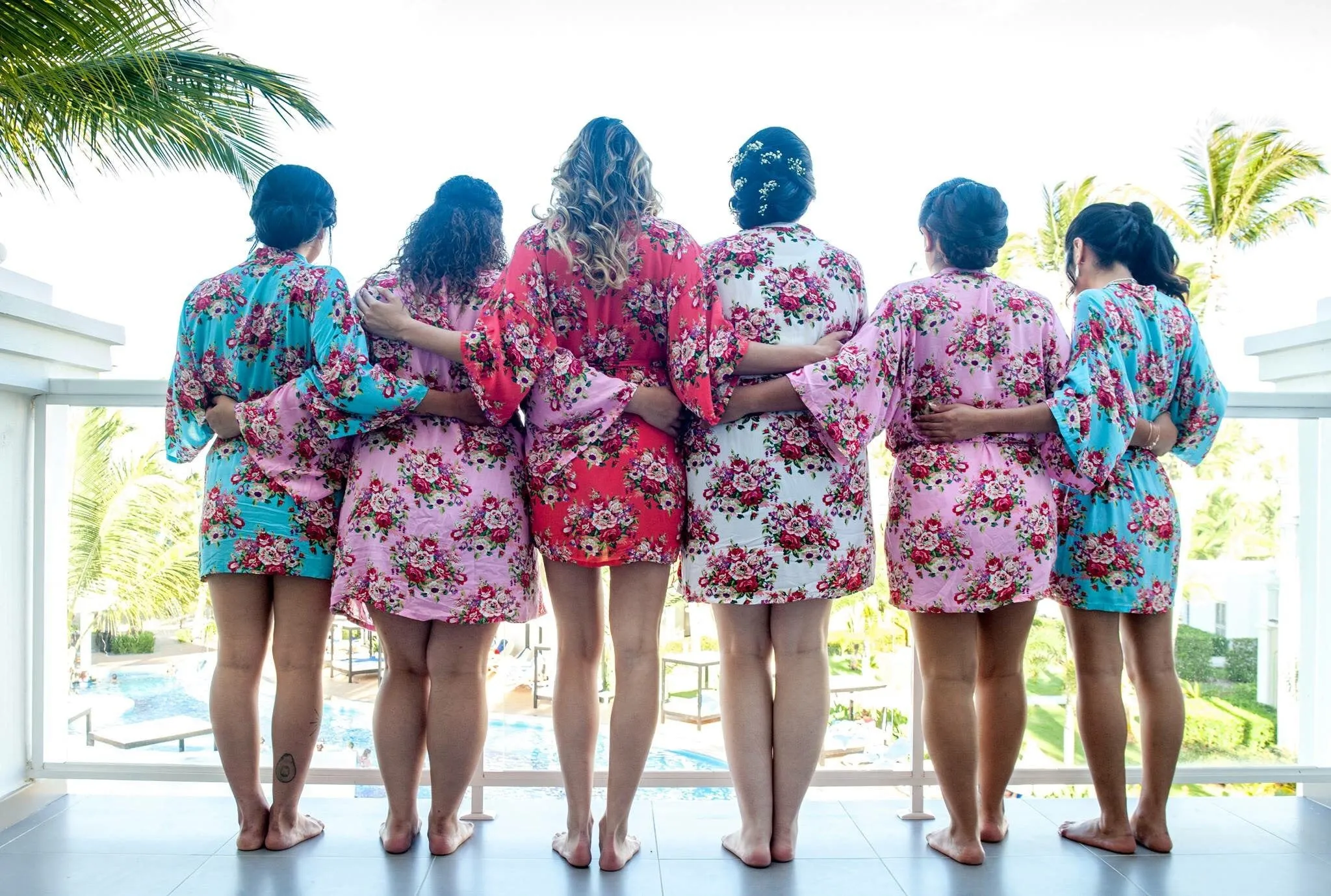 Bridesmaid Robes, 8 COLORS, Your Unique Set, Wedding Robe, Bridesmaid Gifts, Bridesmaids Party, Bridal Shower, Fast Shipping from New York
