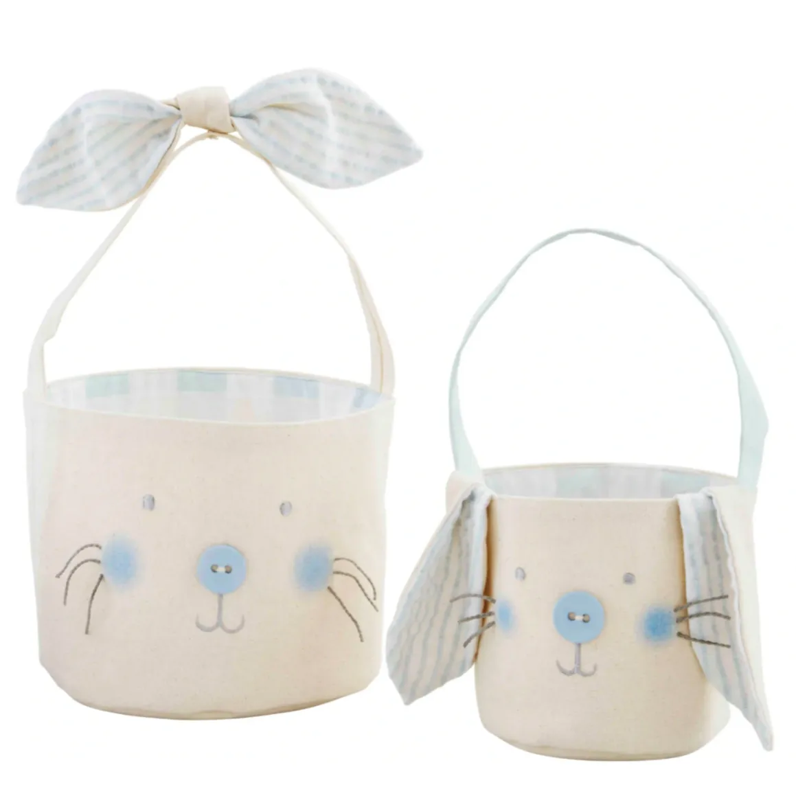 Button Nose Bunny Easter Basket