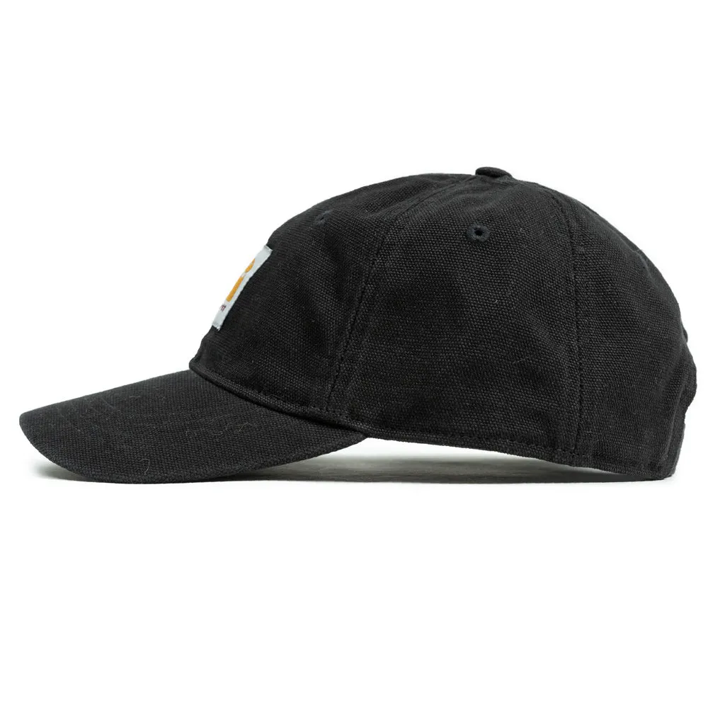 Canvas 6-Panel Cap | Black