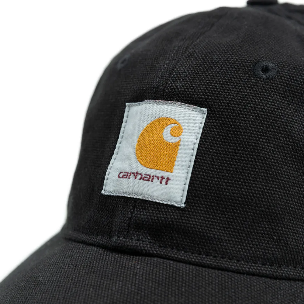 Canvas 6-Panel Cap | Black