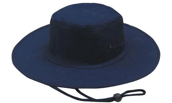 Canvas Hat Embroidered