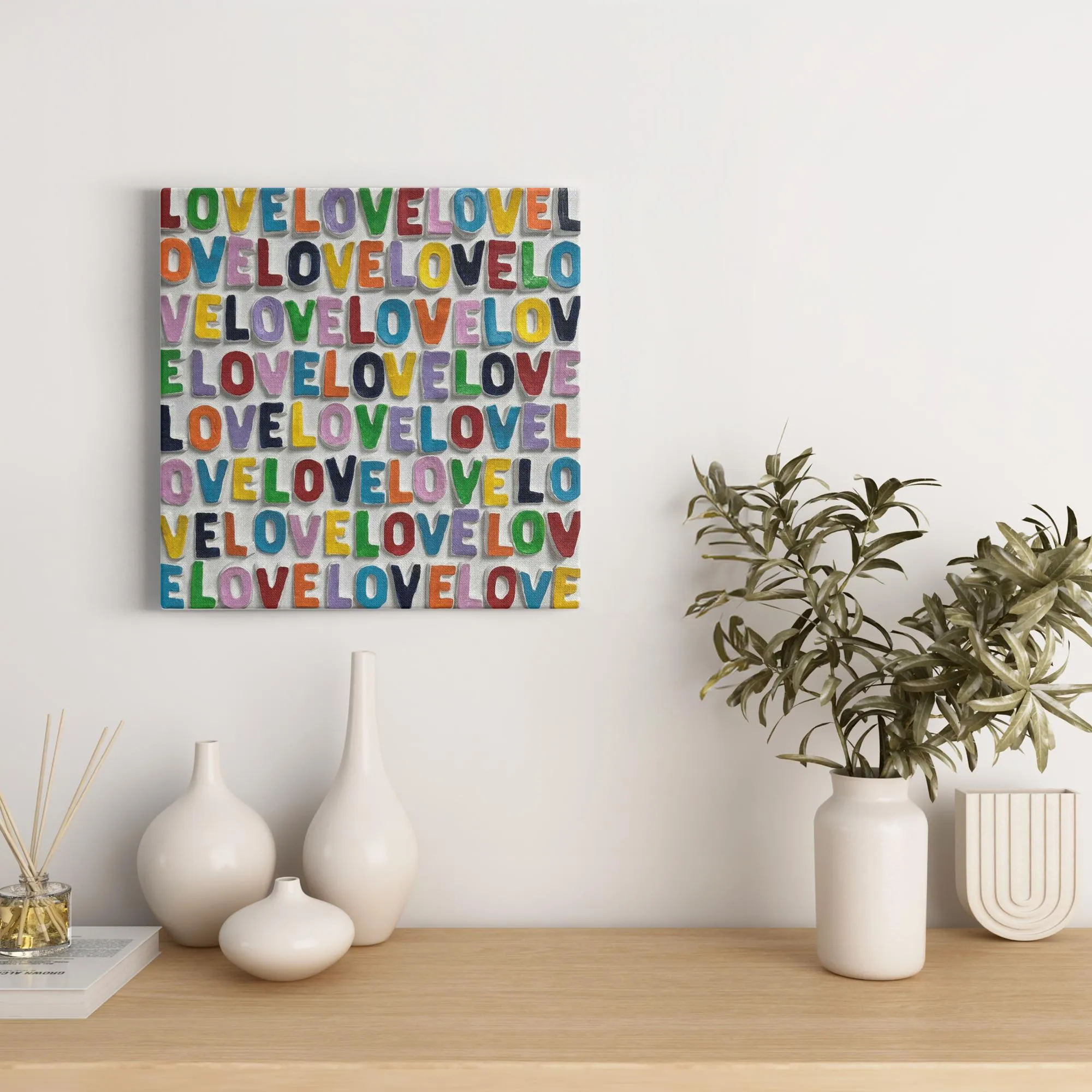 Canvas Love in Color
