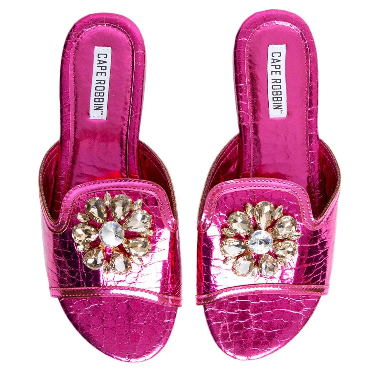 Cape Robbin Leela-10 Fuchsia Sandal Fuchsia