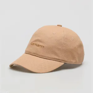 Carhartt WIP Canvas Script Cap Nomad/Hamilton Brown