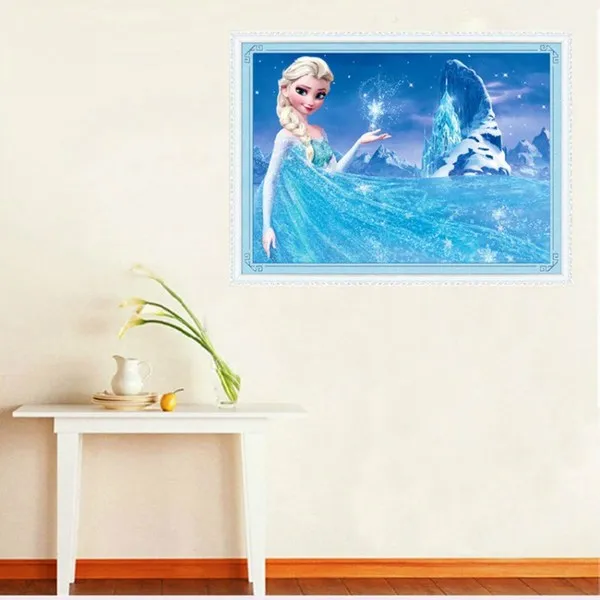 Cartoon Diamond Painting 5D DIY Diamond Embroidery Frozen Elsa Children Decor Gift