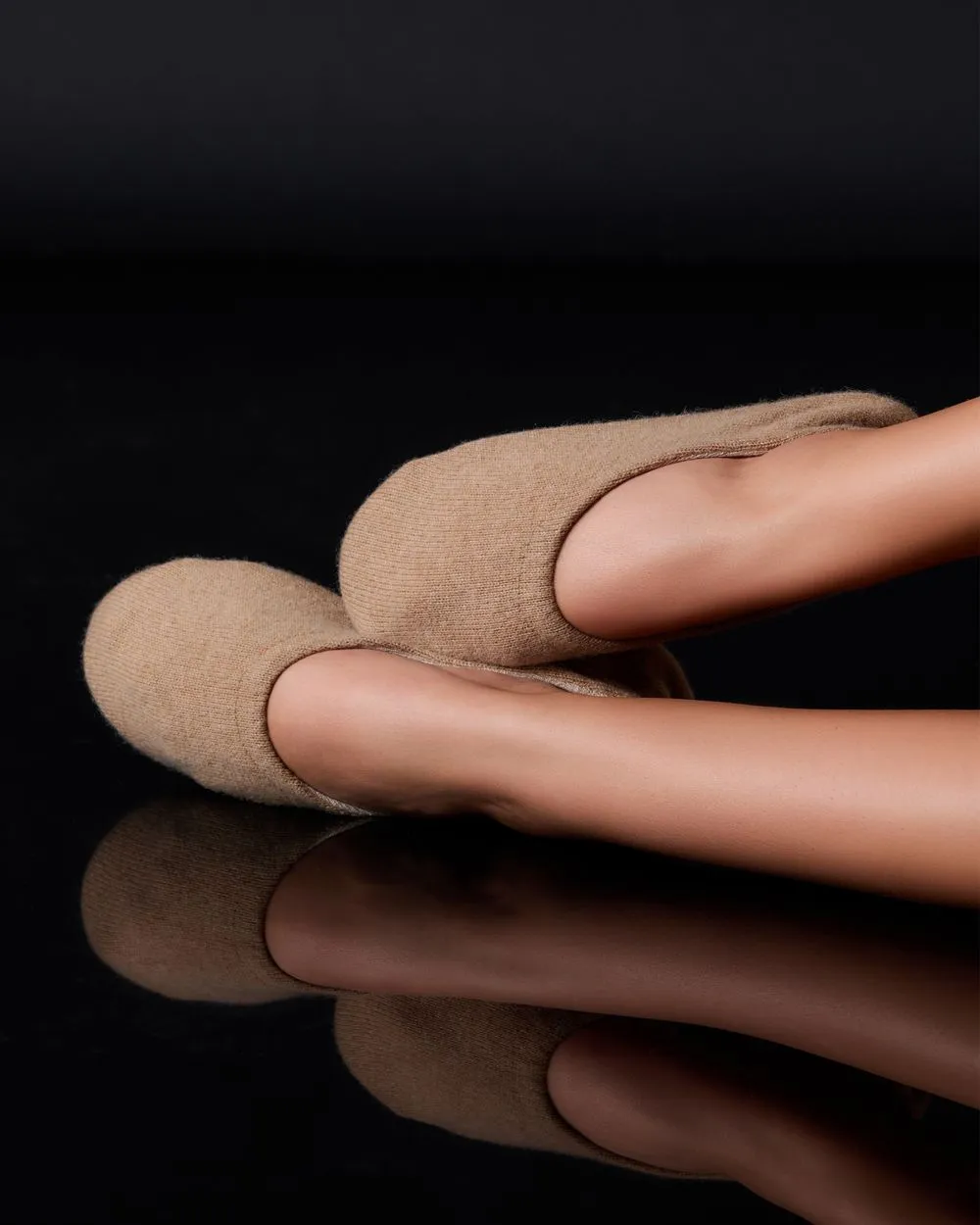 Cashmere Ballet Flat