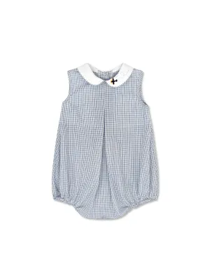 Collier Bubble - Newberry Navy Windowpane