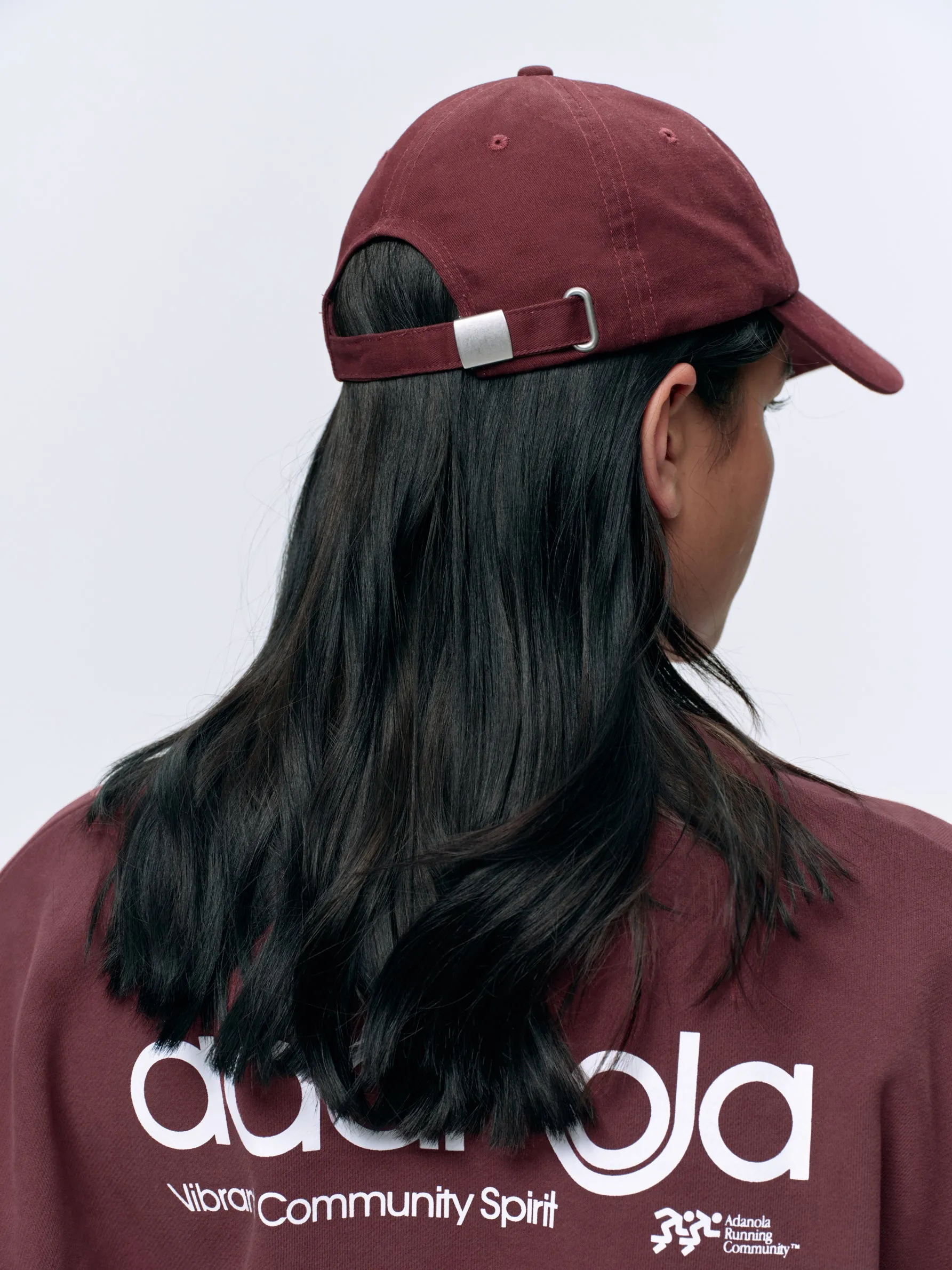 Community Spirit Cap - Burgundy/White