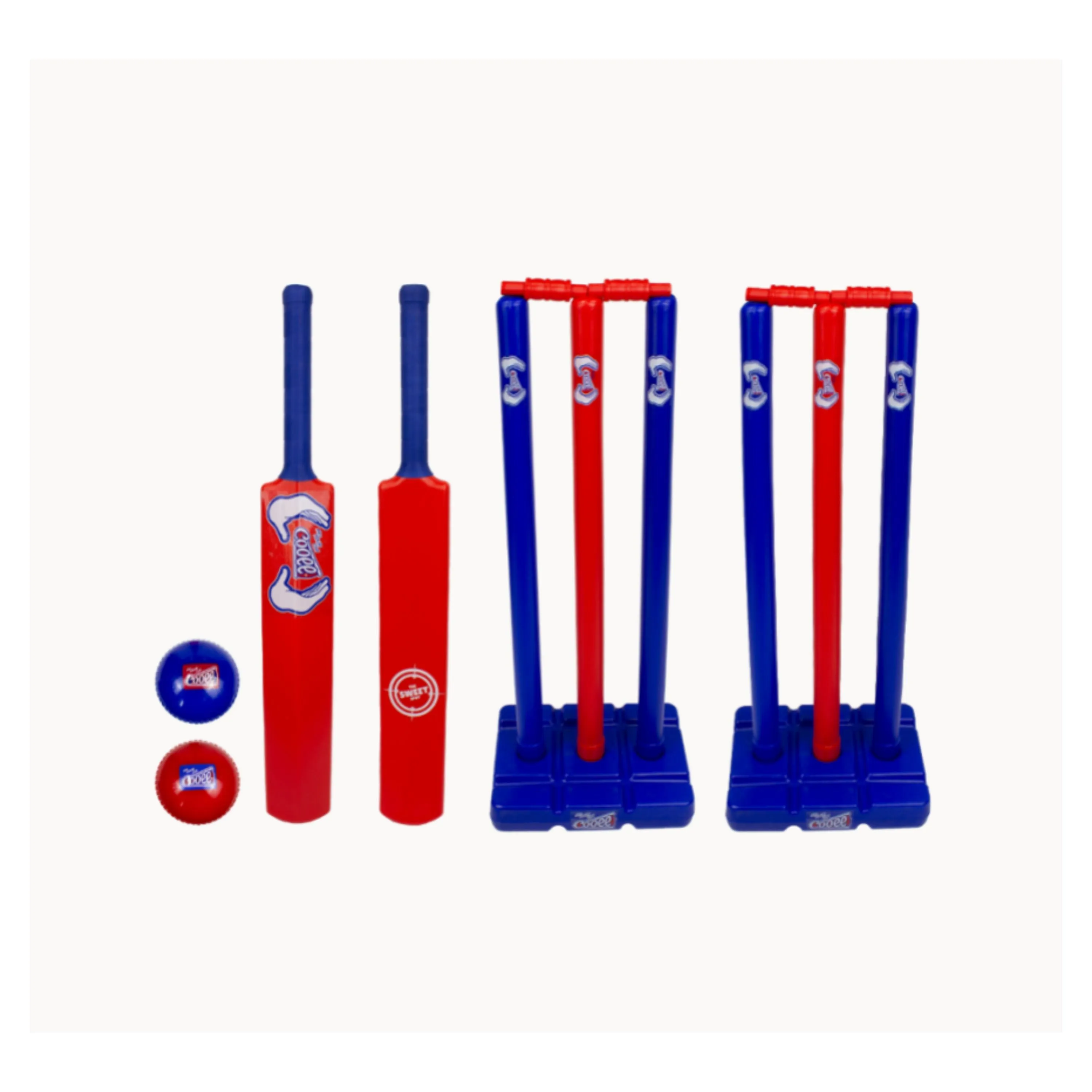 Cooee Outdoor Double Cricket Set