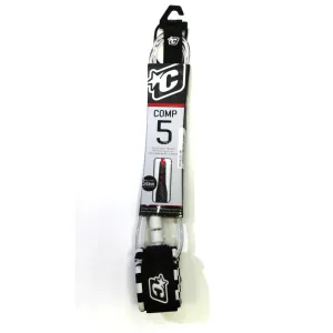 Creatures of Leisure 5ft Comp Leash - White/Clear