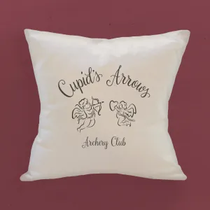 Cupid's Aarows - Valentine's Square Canvas Pillow