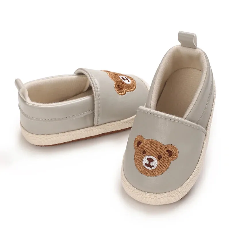 Cute Baby Slip-On Shoes for Boys & Girls – Soft Cotton Crib Shoes