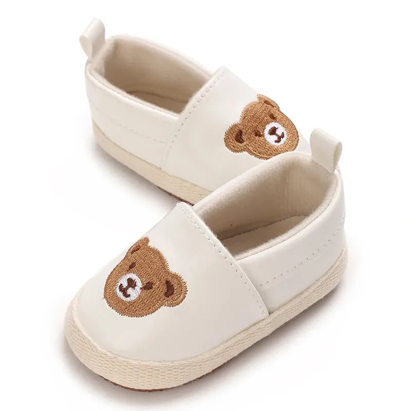 Cute Baby Slip-On Shoes for Boys & Girls – Soft Cotton Crib Shoes