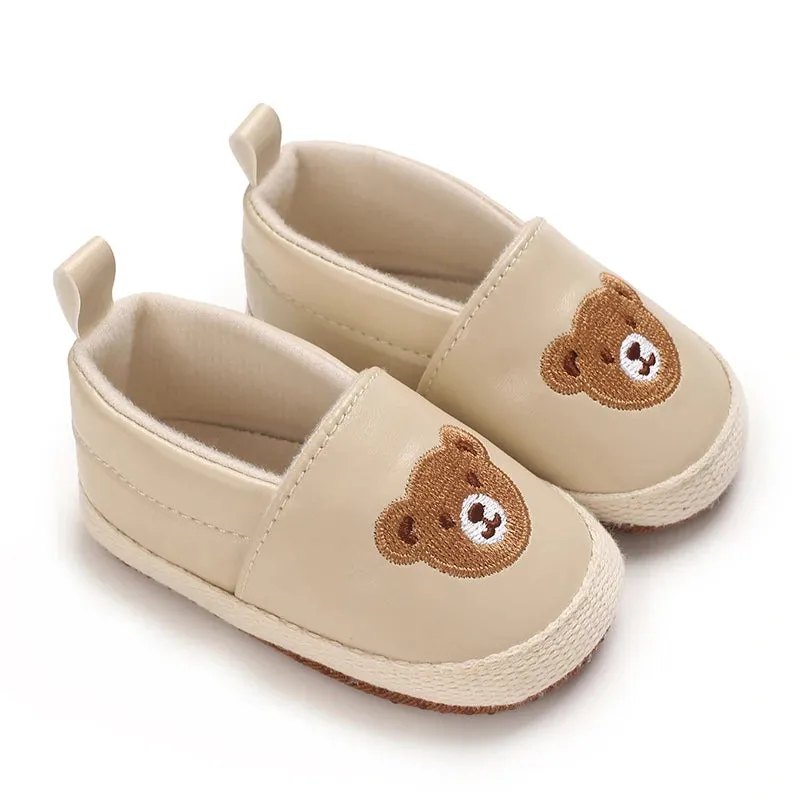 Cute Baby Slip-On Shoes for Boys & Girls – Soft Cotton Crib Shoes